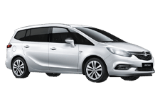 Car Hire Reading - Vauxhall Zafira 5 + 2 - Minibus hire Reading